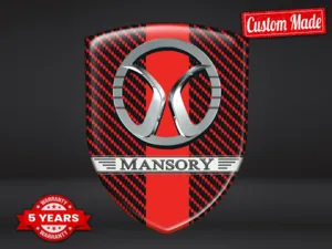 Mansory Adesivi Logo Aziendali Sportivi Stellari Sobri